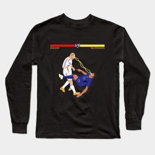 ZIDANE VS MATERAZZI ICONIC MOMENTS Long Sleeve T-Shirt